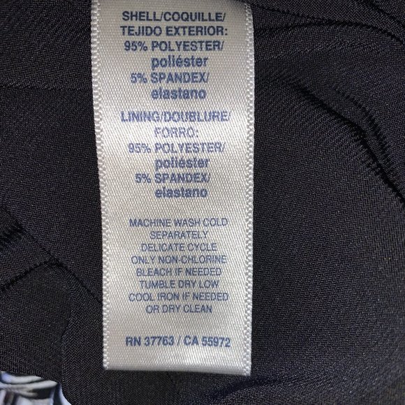 Rafaella Women's Black/Tan/Cream/Brick Print Knee Length Skirt Size M - Picture 6 of 6